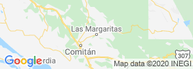 Las Margaritas map